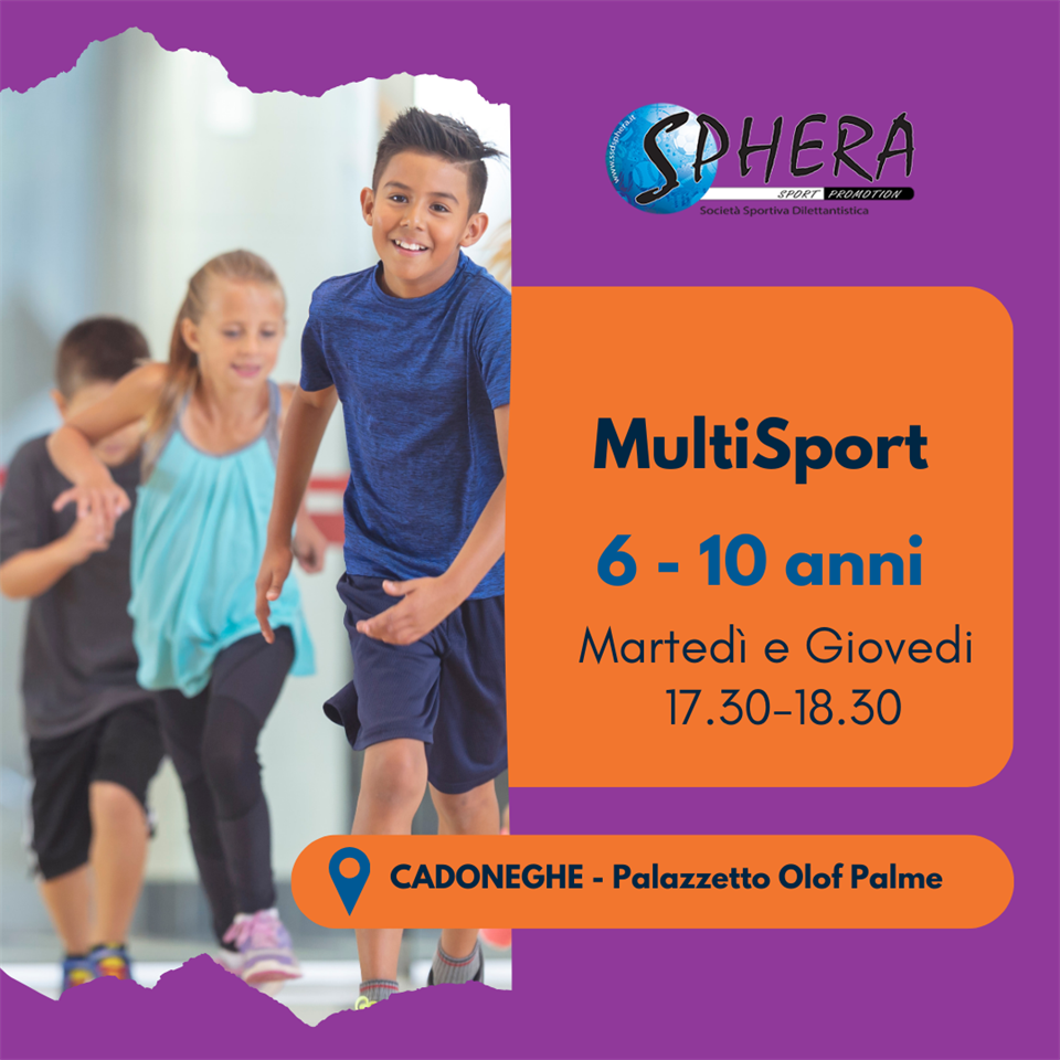 MultiSport dai 6 ai 10 anni