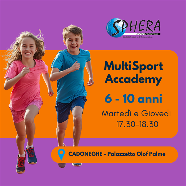 MultiSport Accademy dai 6 ai 10 anni