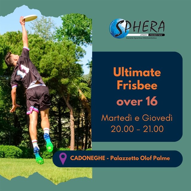 Ultimate Frisbee dai 16 anni