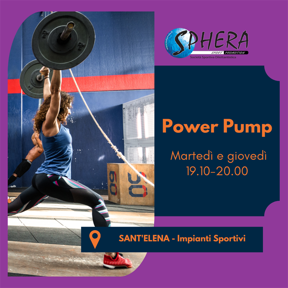 Power pump dai 18 anni