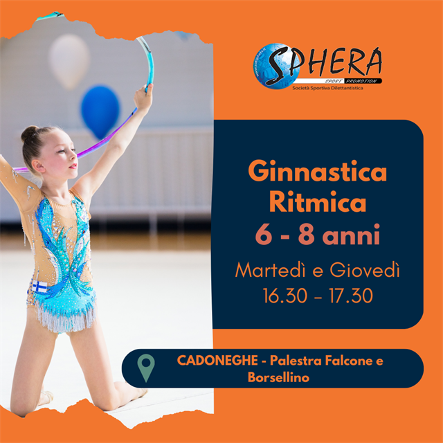 Ginnastica Ritmica dai 6 agli 8 anni